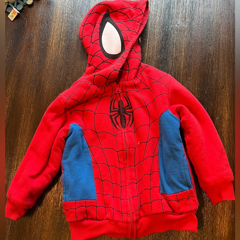Spider-Man Lined Hoodie 4T